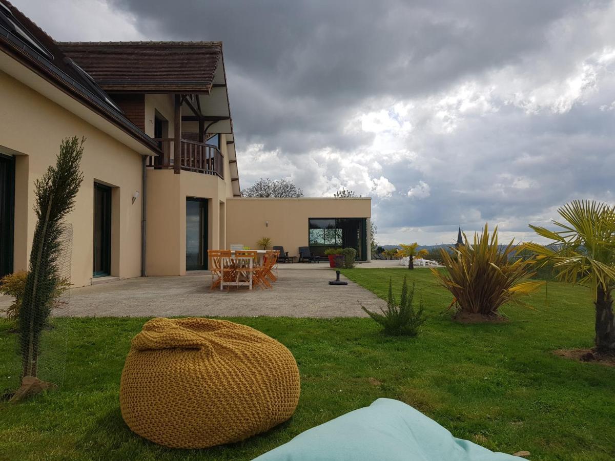 Magnifique Villa Avec Piscine Interieure Saint-Pois エクステリア 写真