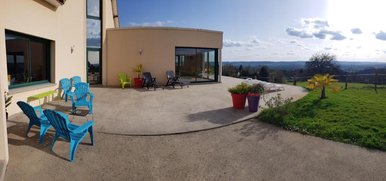 Magnifique Villa Avec Piscine Interieure Saint-Pois エクステリア 写真