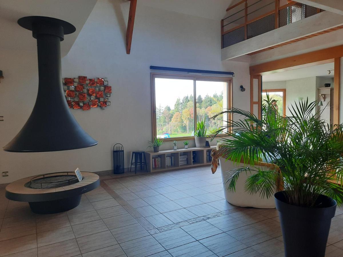 Magnifique Villa Avec Piscine Interieure Saint-Pois エクステリア 写真