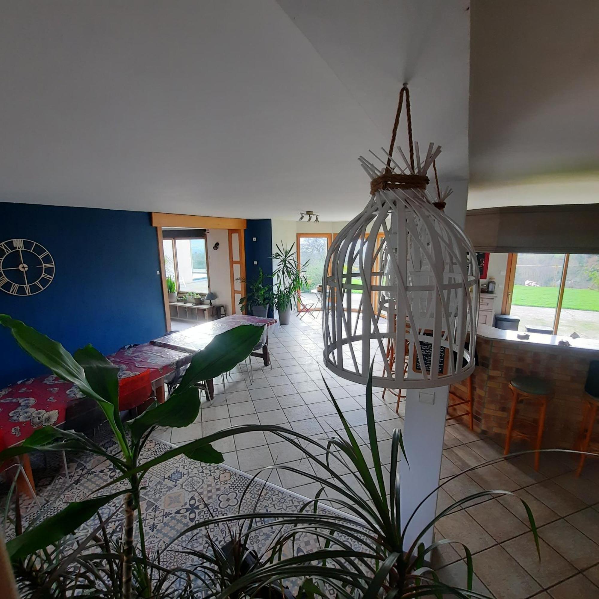 Magnifique Villa Avec Piscine Interieure Saint-Pois エクステリア 写真